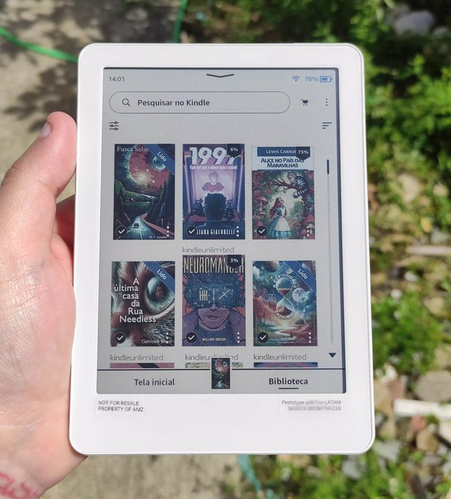 Der womöglich neue Kindle von Amazon. Der womöglich neue Kindle von Amazon.