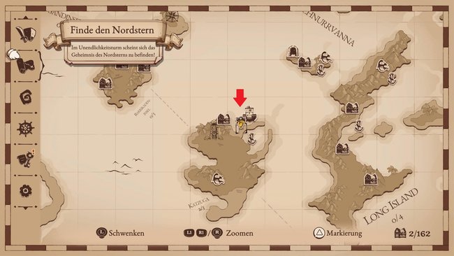 Das Item auf den Katzuga-Inseln Das Item auf den Katzuga-Inseln