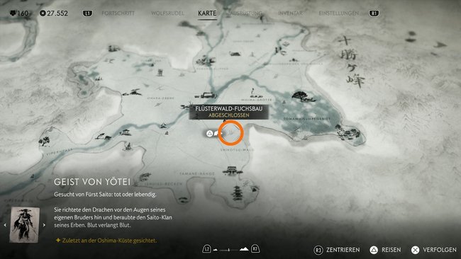 Fundort vom Flüsterwald-Fuchsbau. Fundort vom Flüsterwald-Fuchsbau.