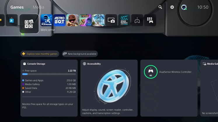 PS1-Theme für die PS5-Benutzeroberfläche PS1-Theme für die PS5-Benutzeroberfläche