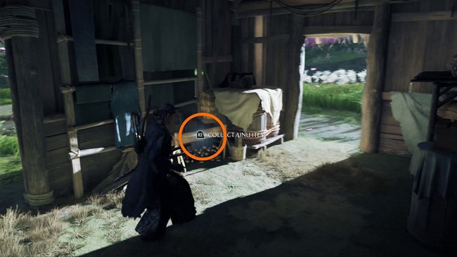 Fundort von Matten-Webstuhl Fundort von Matten-Webstuhl