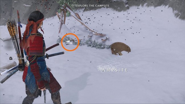 Lest die Schriftrolle beim verlassenen Lagerplatz. Lest die Schriftrolle beim verlassenen Lagerplatz.