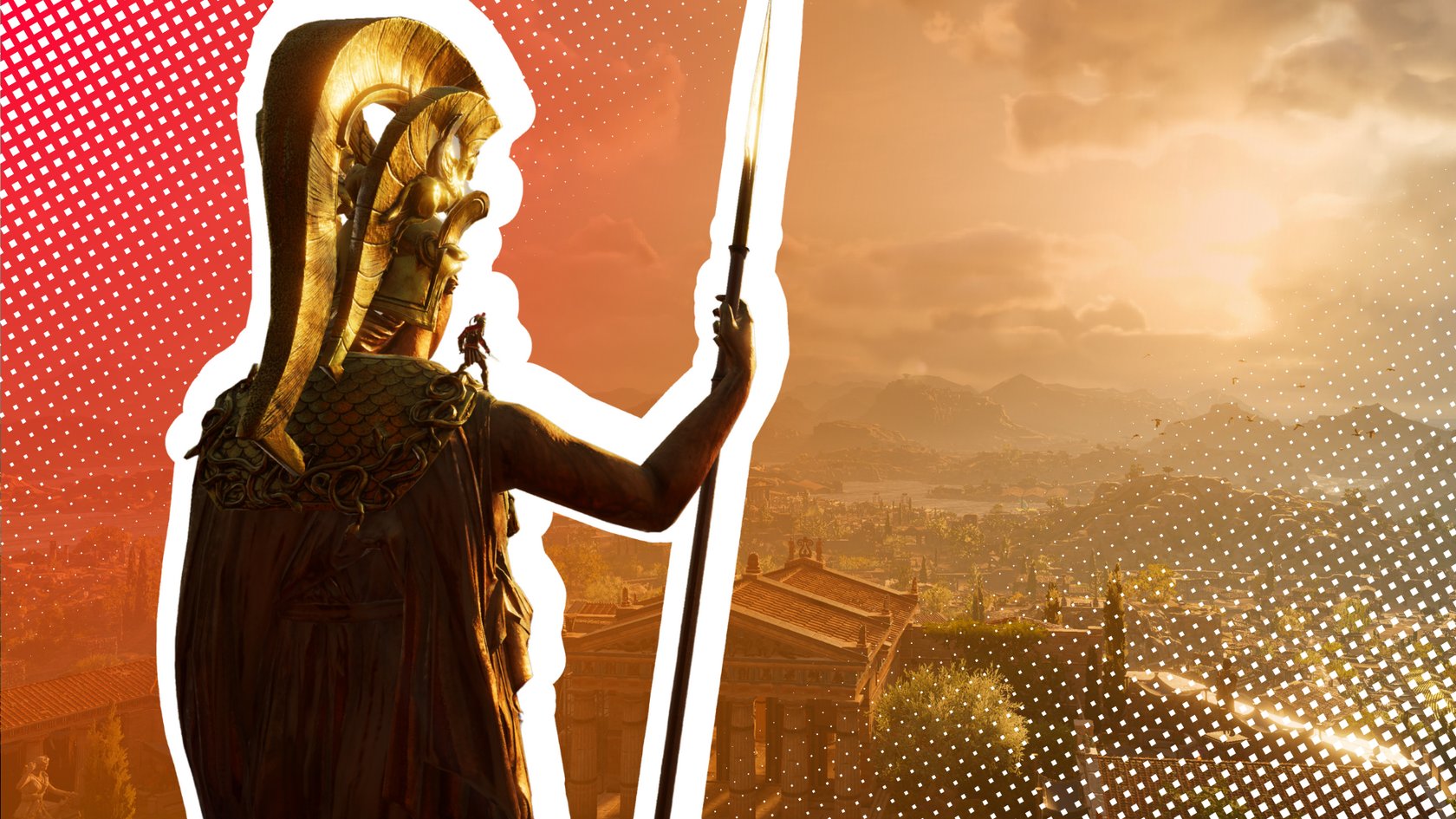 Szene aus dem Spiel Assassin’s Creed Odyssey. Szene aus dem Spiel Assassin’s Creed Odyssey.