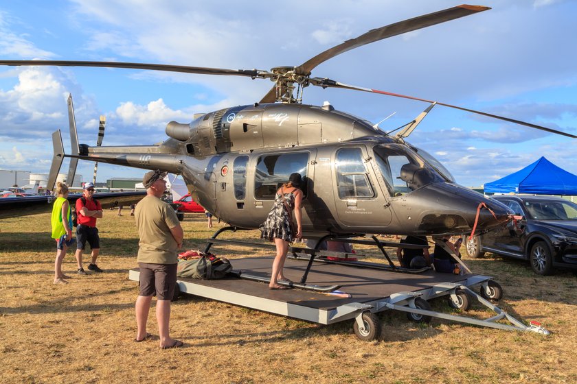 Ein Bell 427 Helikopter Ein Bell 427 Helikopter