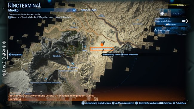 Fundort der Einrichtung Ciudad Nudo del Norte C1 Norberto Puente auf der Karte von Death Stranding 2 Fundort der Einrichtung Ciudad Nudo del Norte C1 Norberto Puente auf der Karte von Death Stranding 2