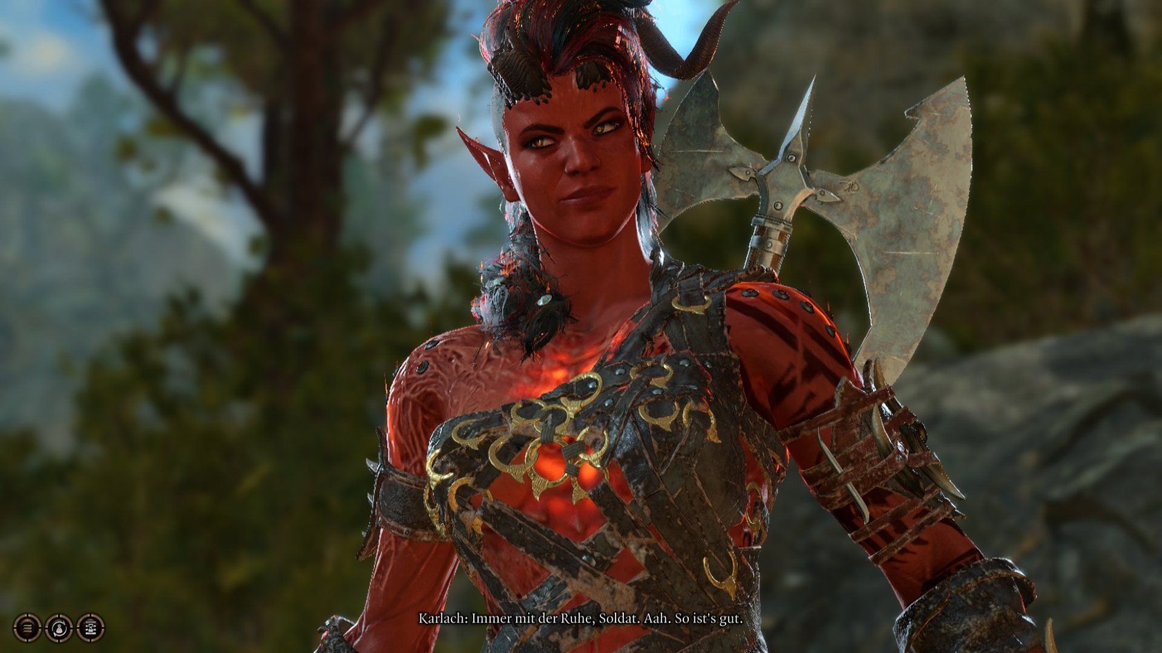 Karlach benötigt eure Hilfe bei einer Herzensangelegenheit. Karlach benötigt eure Hilfe bei einer Herzensangelegenheit.