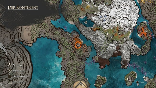 Im Dungeon "Fallende Blätter" befindet sich eine weitere Tür. Im Dungeon "Fallende Blätter" befindet sich eine weitere Tür.