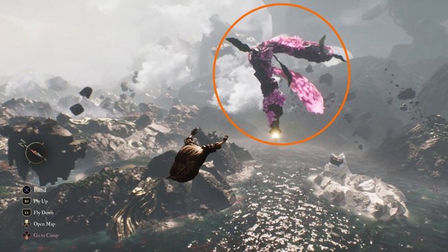 So sieht die Serpenphare aus. Fliegt in sie hinein, um den Kampf zu starten. So sieht die Serpenphare aus. Fliegt in sie hinein, um den Kampf zu starten.