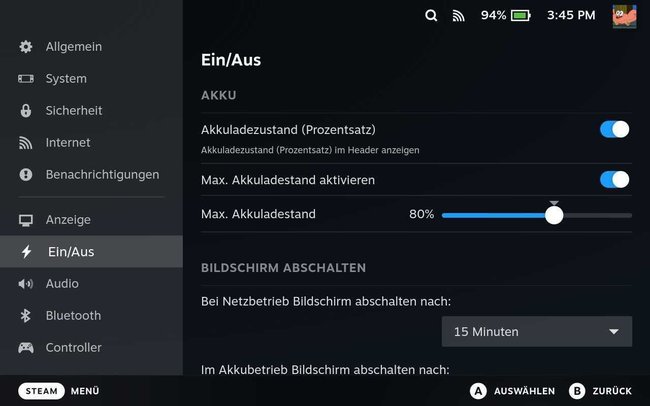 Steam Deck neue Funktion Steam Deck neue Funktion