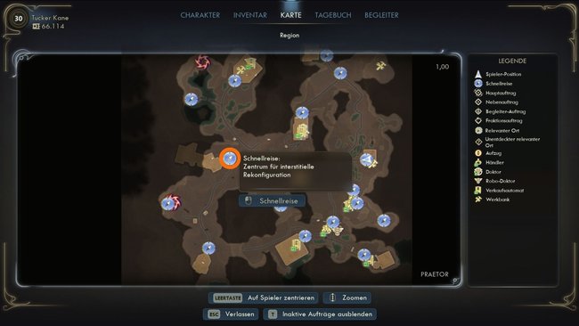 Die Armageddon findet ihr im Zentrum für interstitielle Rekonfiguration. Die Armageddon findet ihr im Zentrum für interstitielle Rekonfiguration.