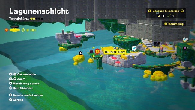 Der Fundort für die Herausforderung zur goldenen Banane. Der Fundort für die Herausforderung zur goldenen Banane.