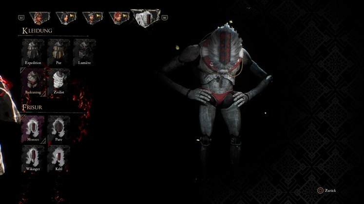 Monocos Kleidung und Frisuren. Monocos Kleidung und Frisuren.