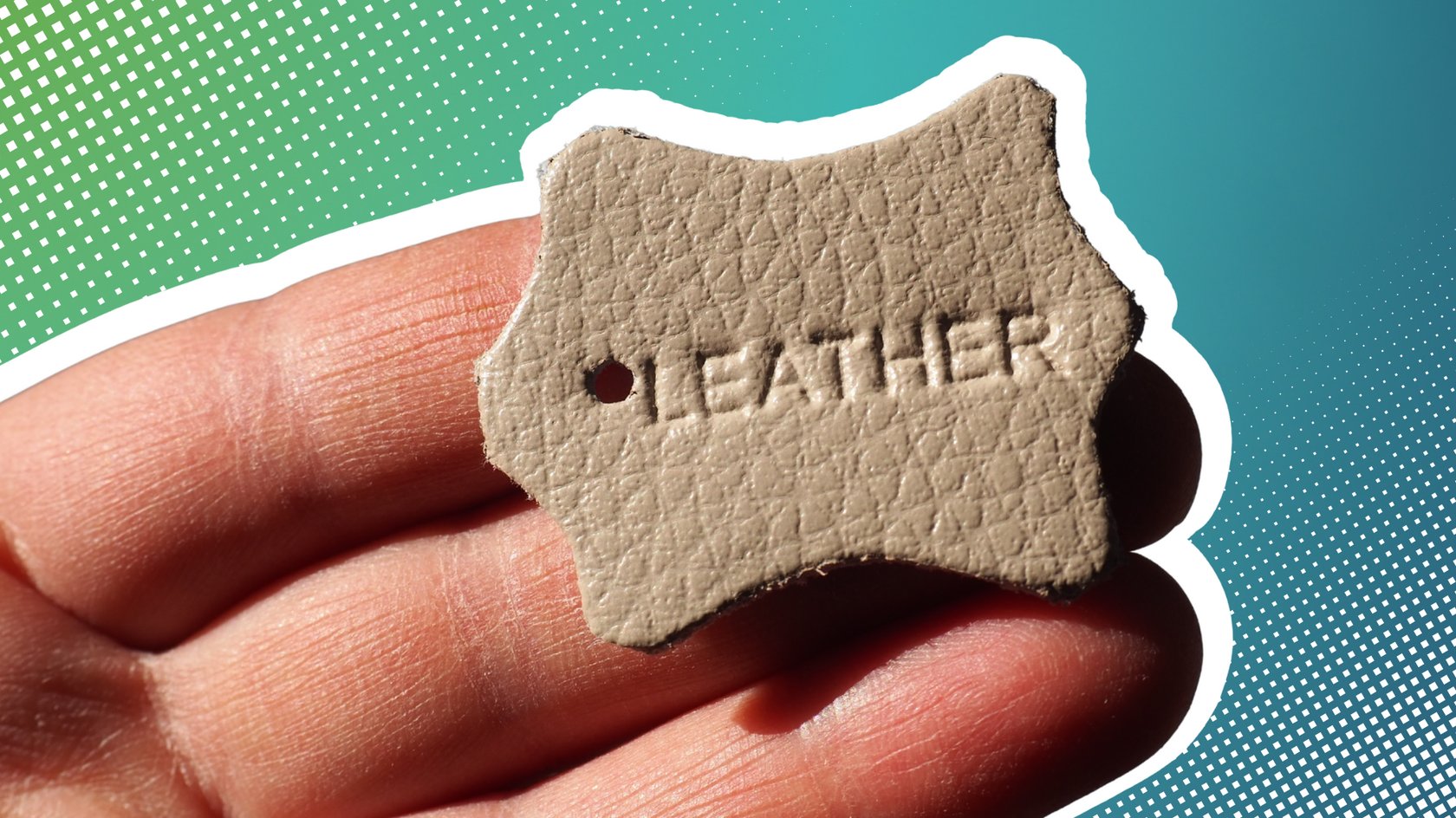 Echtes Leder. Echtes Leder.