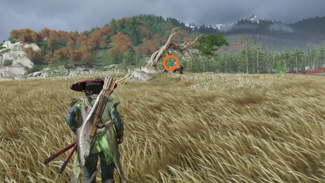 Nahe dem Rastplatz des Erzählers hängt die erste Glocke am Baum. Nahe dem Rastplatz des Erzählers hängt die erste Glocke am Baum.