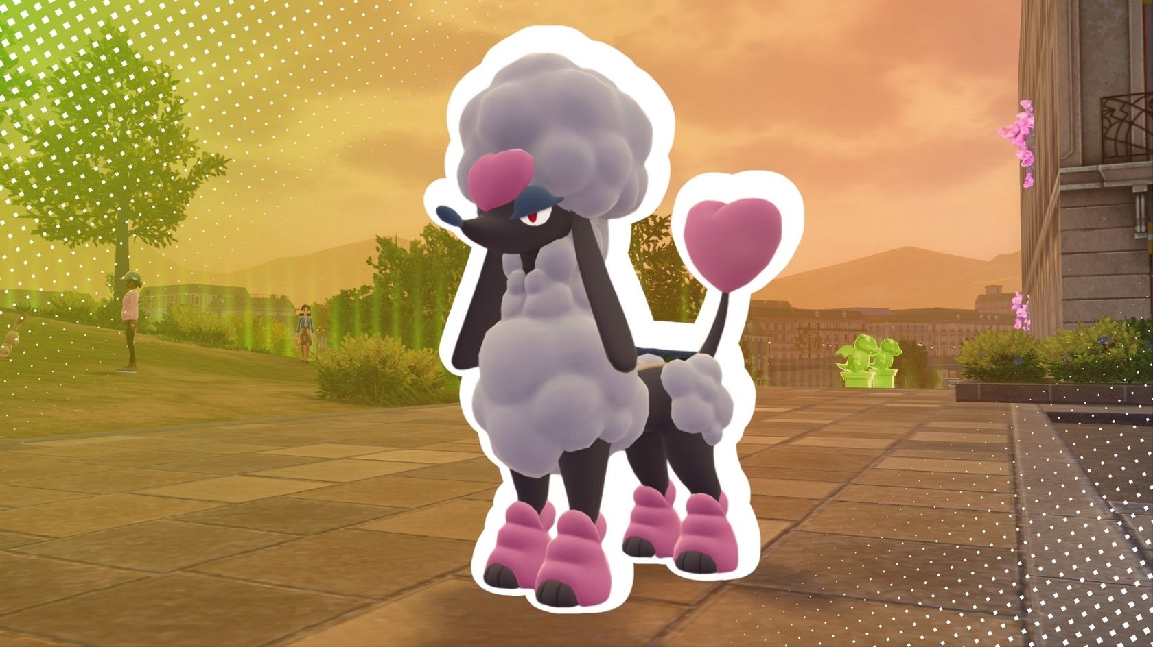 Die Herzchenform von Coiffwaff in Pokémon-Legenden: Z-A. Die Herzchenform von Coiffwaff in Pokémon-Legenden: Z-A.