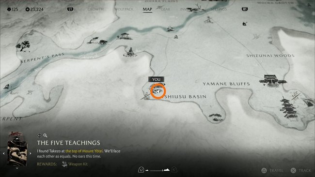 Fundort von Tamasai Fundort von Tamasai