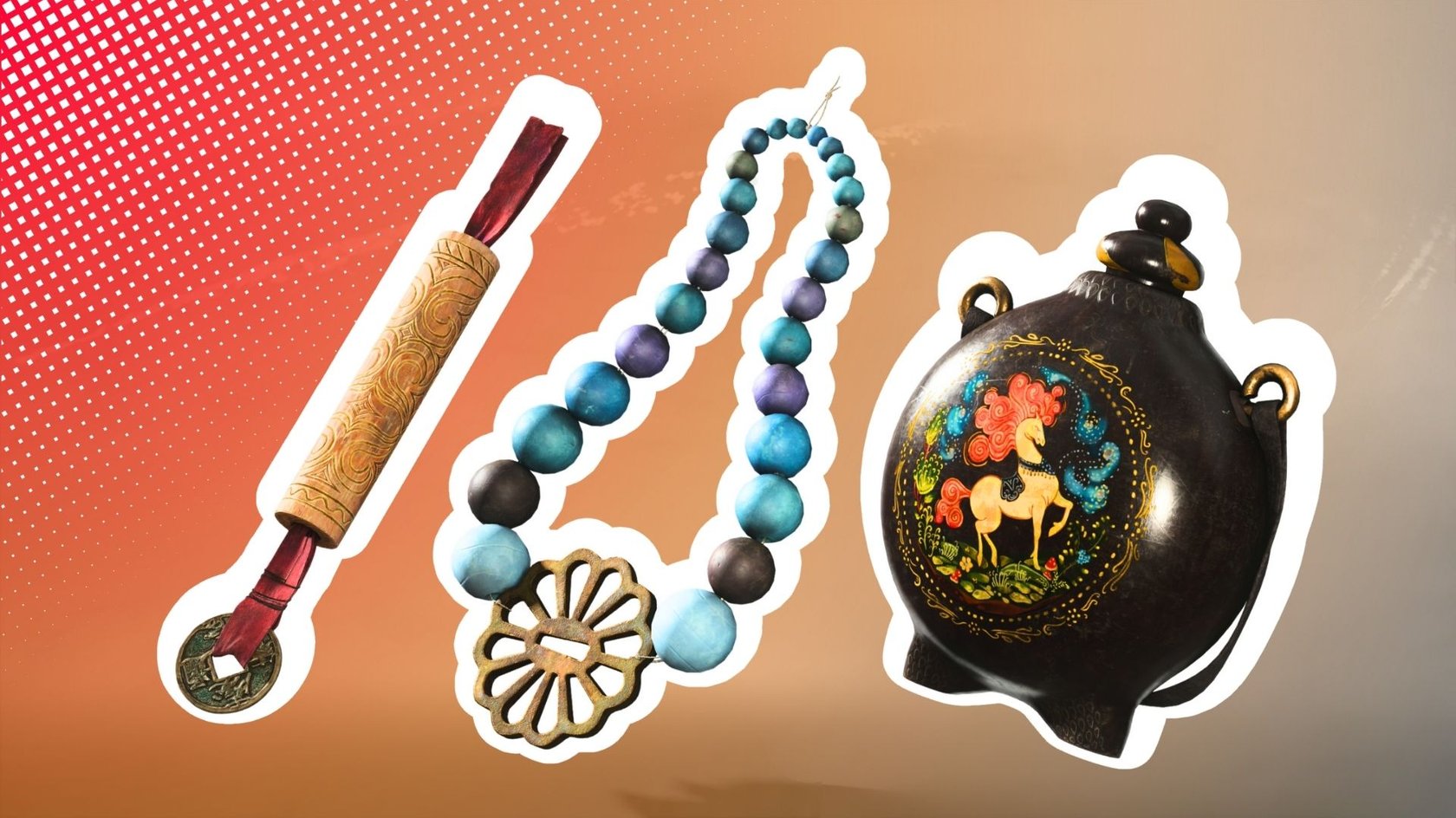 In Ghost of Yotei könnt ihr 30 versteckte Gegenstände der Ainu finden. In Ghost of Yotei könnt ihr 30 versteckte Gegenstände der Ainu finden.