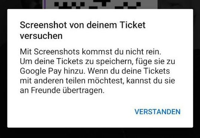 Screenshot Ticketmaster Screenshot Ticketmaster