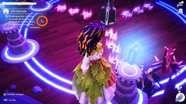 Richtige Anordnung der dunklen Symbole in Quest Geisterjäger in Disney Dreamlight Valley Richtige Anordnung der dunklen Symbole in Quest Geisterjäger in Disney Dreamlight Valley