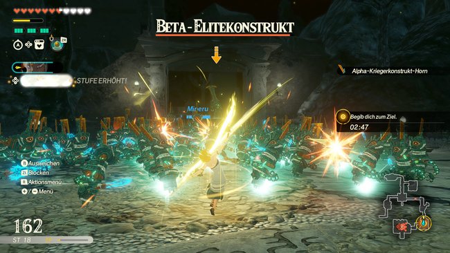 Gameplay von Hyrule Warriors: Chronik der Versiegelung. Gameplay von Hyrule Warriors: Chronik der Versiegelung.