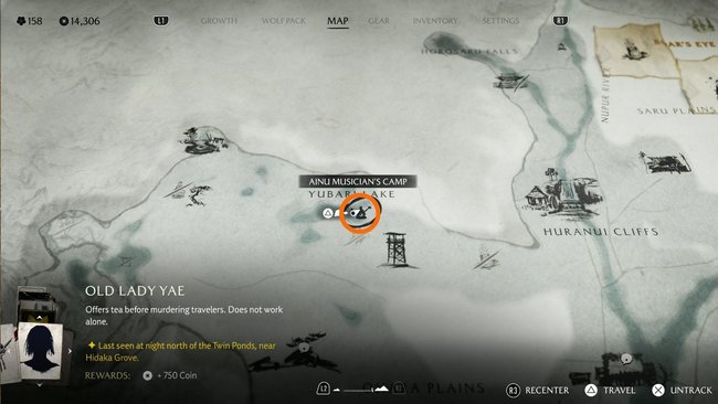 Fundort von Ninkari Fundort von Ninkari