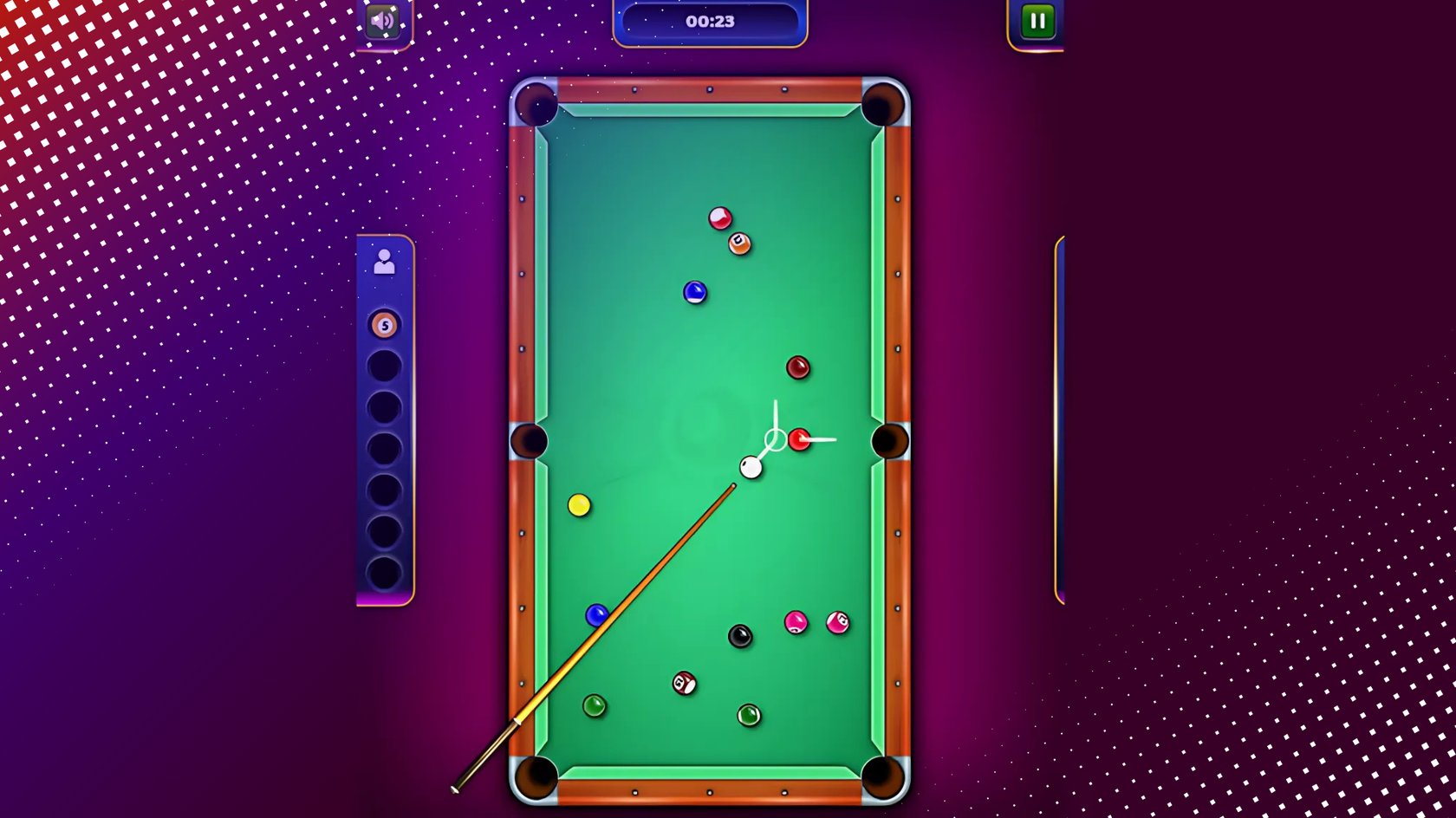Billiardtisch aus Pool 8: Ball Mania Billiardtisch aus Pool 8: Ball Mania