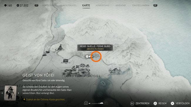 Fundort der heißen Quelle Ferne Burg Fundort der heißen Quelle Ferne Burg