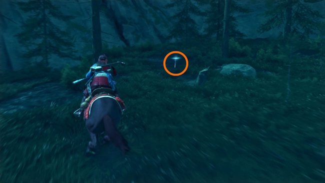 Fundort von Nusar-Kamuy Fundort von Nusar-Kamuy