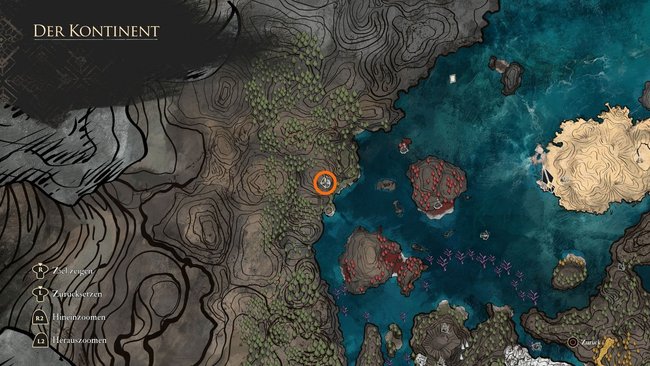 Den Dungeon "Die Strebende" findet ihr im Nordwesten. Den Dungeon "Die Strebende" findet ihr im Nordwesten.