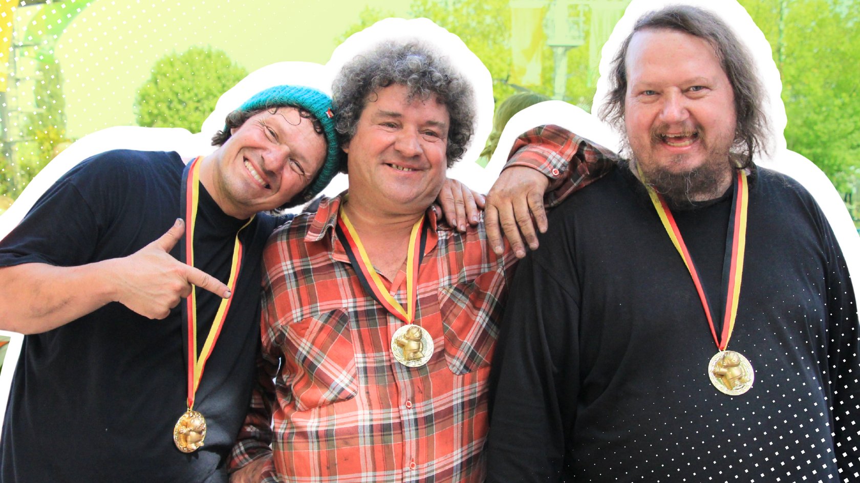 Die Ludolfs bei einer Veranstaltung im Jahr 2012. Die Ludolfs bei einer Veranstaltung im Jahr 2012.