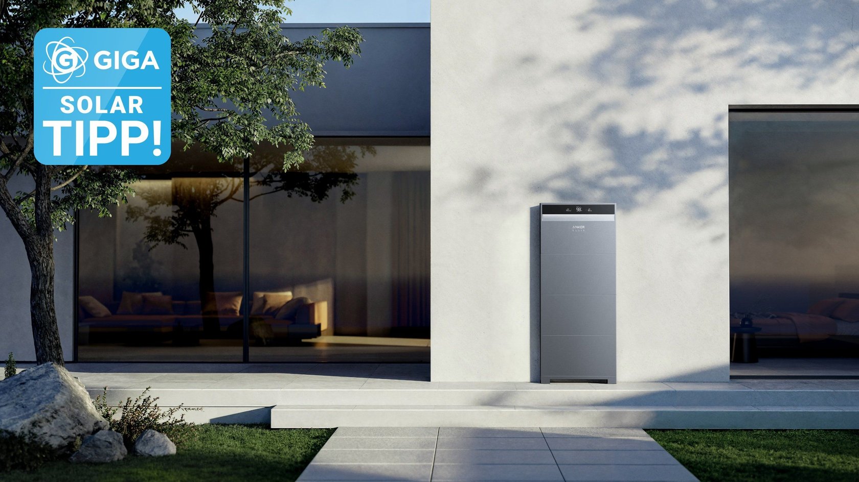 Der Energiespeicher Anker SOLIX X1 hilft euch beim Sparen. Der Energiespeicher Anker SOLIX X1 hilft euch beim Sparen.