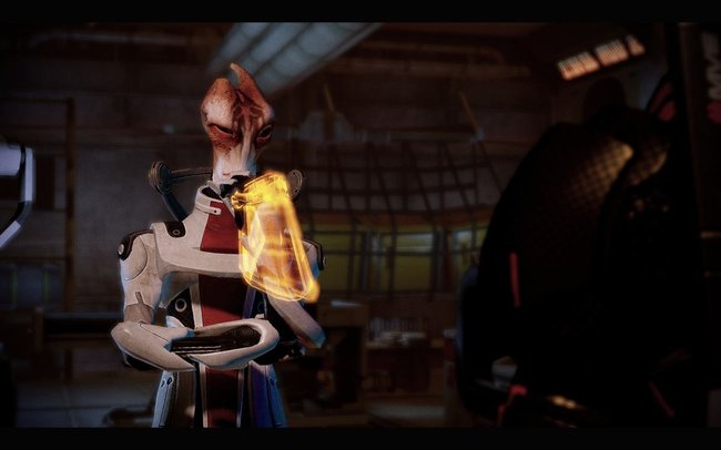 Mordin ist eine echte Quasselstrippe. Mordin ist eine echte Quasselstrippe.