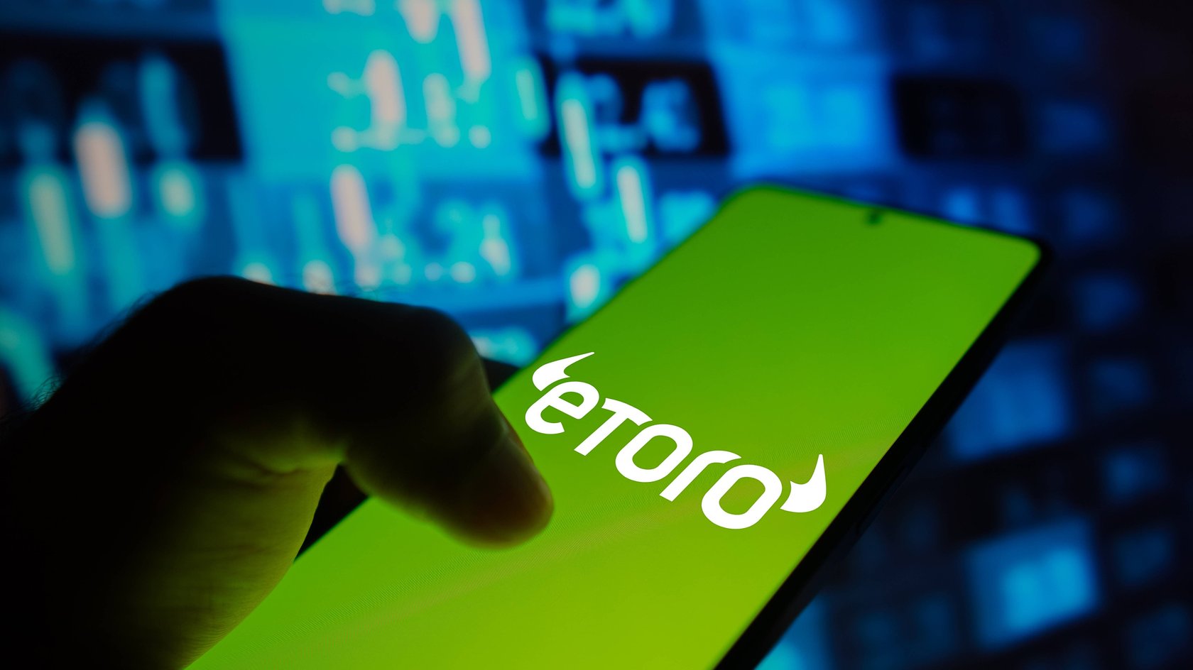Das eToro-Logo – Symbol für sozialen Handel und Investieren in einer vernetzten Finanzwelt Das eToro-Logo – Symbol für sozialen Handel und Investieren in einer vernetzten Finanzwelt
