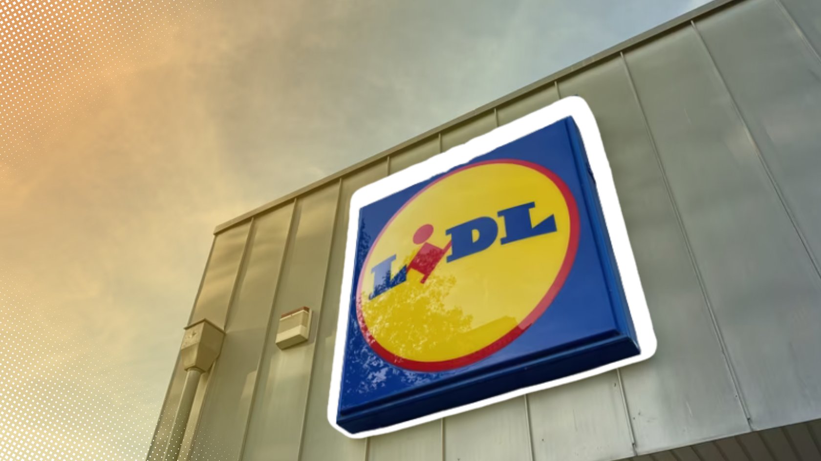 Lidl Logo an einer Filiale Lidl Logo an einer Filiale