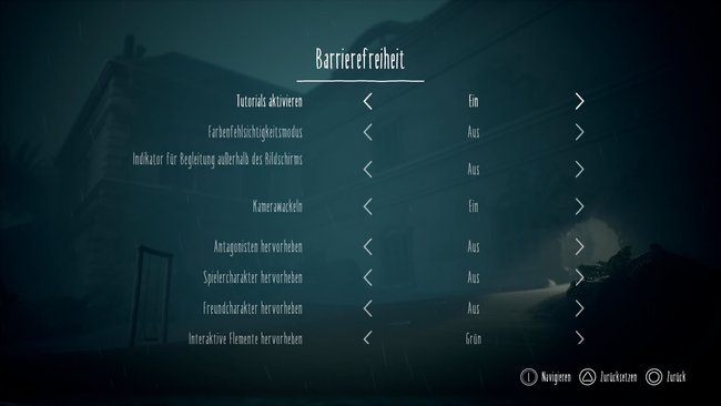 Das Menü in Little Nightmares 3. Das Menü in Little Nightmares 3.