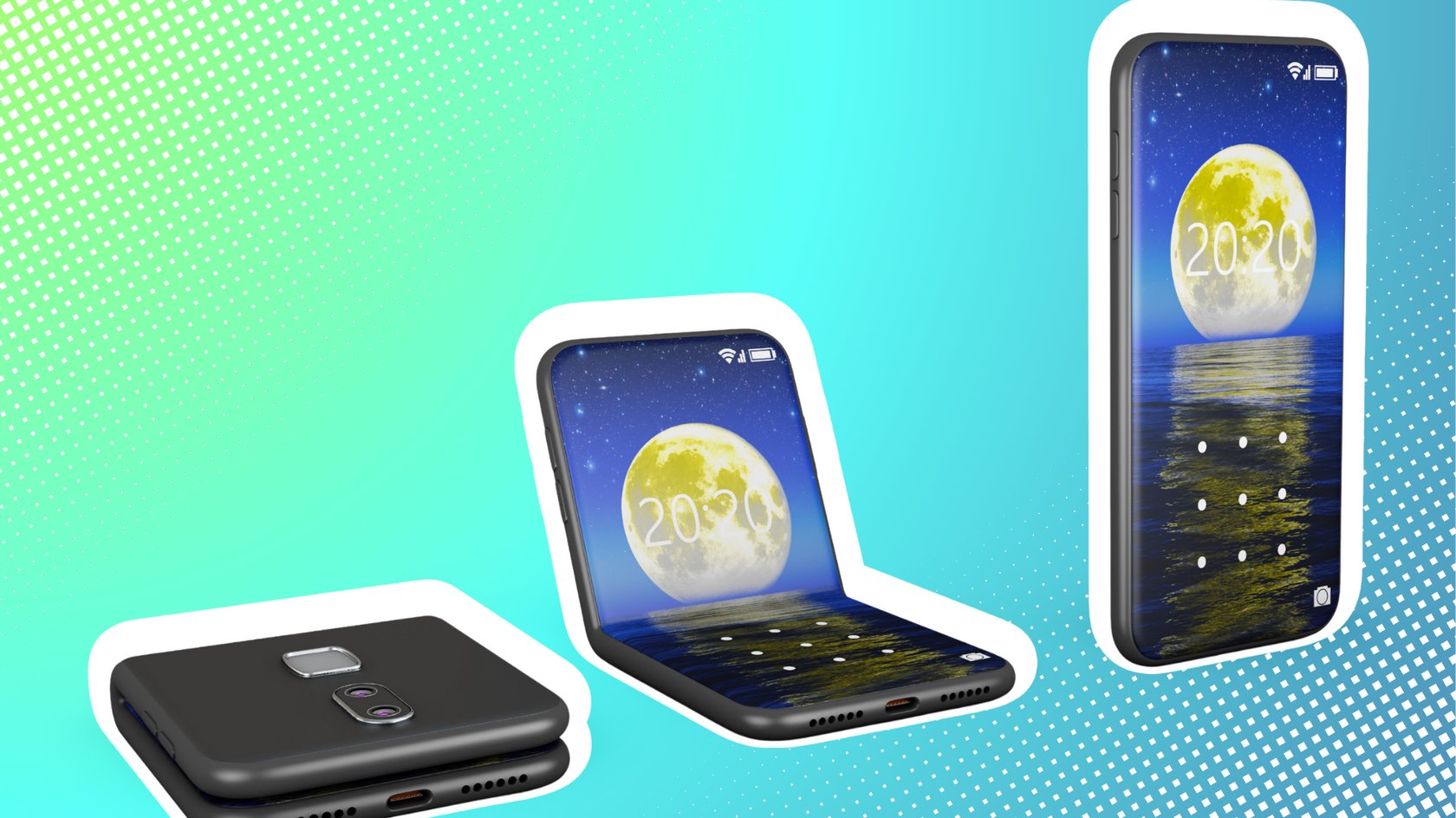 Faltbares Smartphone Faltbares Smartphone