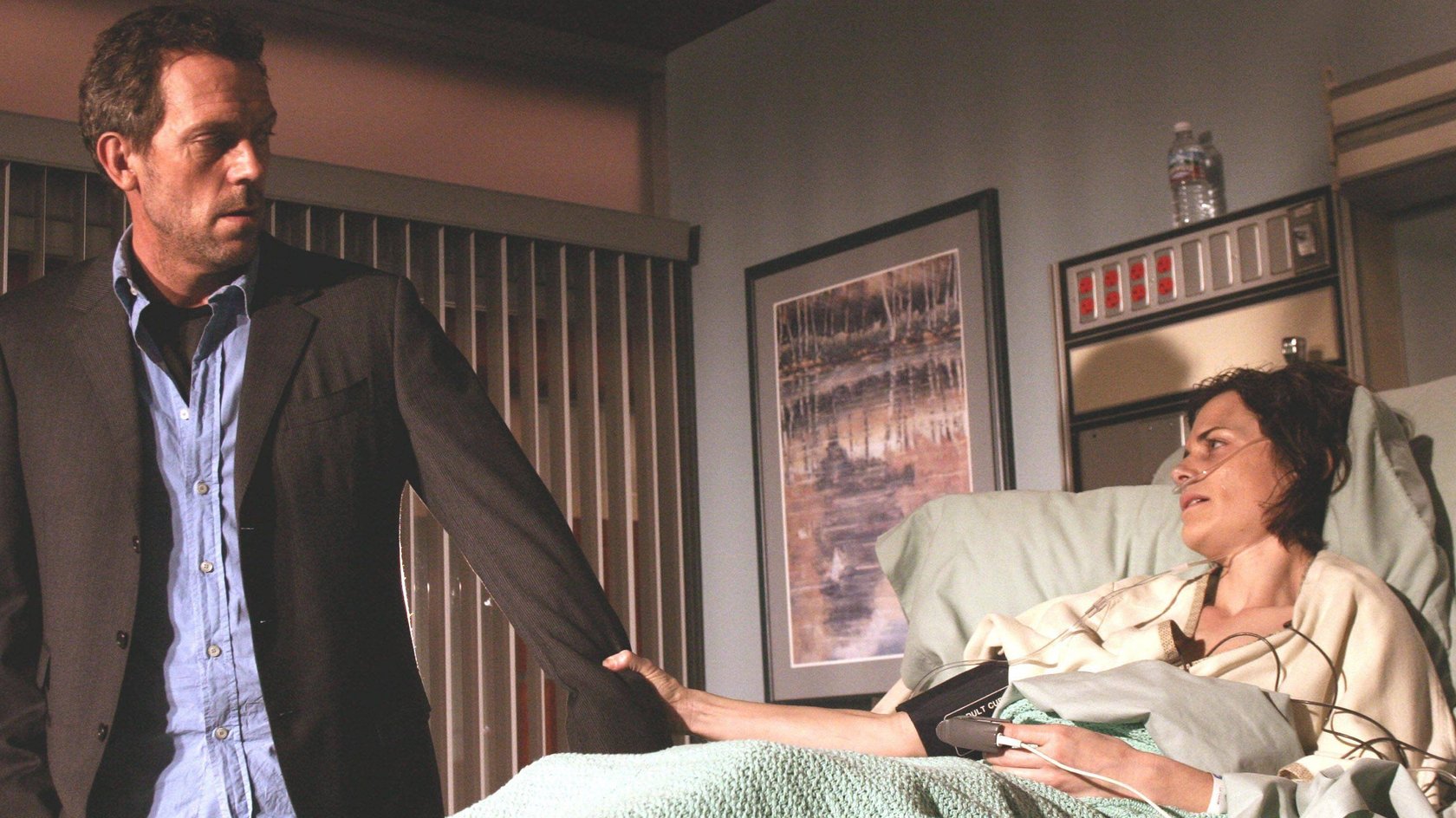 Meist hält Dr. House Distanz zu seinen Patienten. Meist hält Dr. House Distanz zu seinen Patienten.