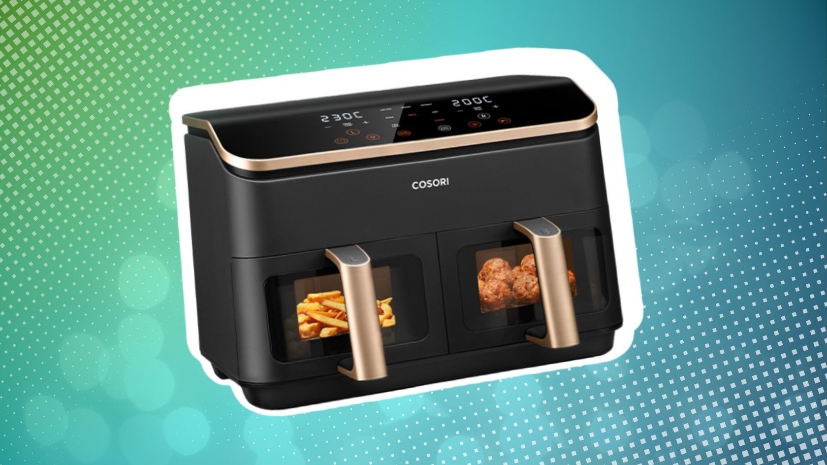 Cosori Heißluftfritteuse Dual Zone 8,5 L Cosori Heißluftfritteuse Dual Zone 8,5 L