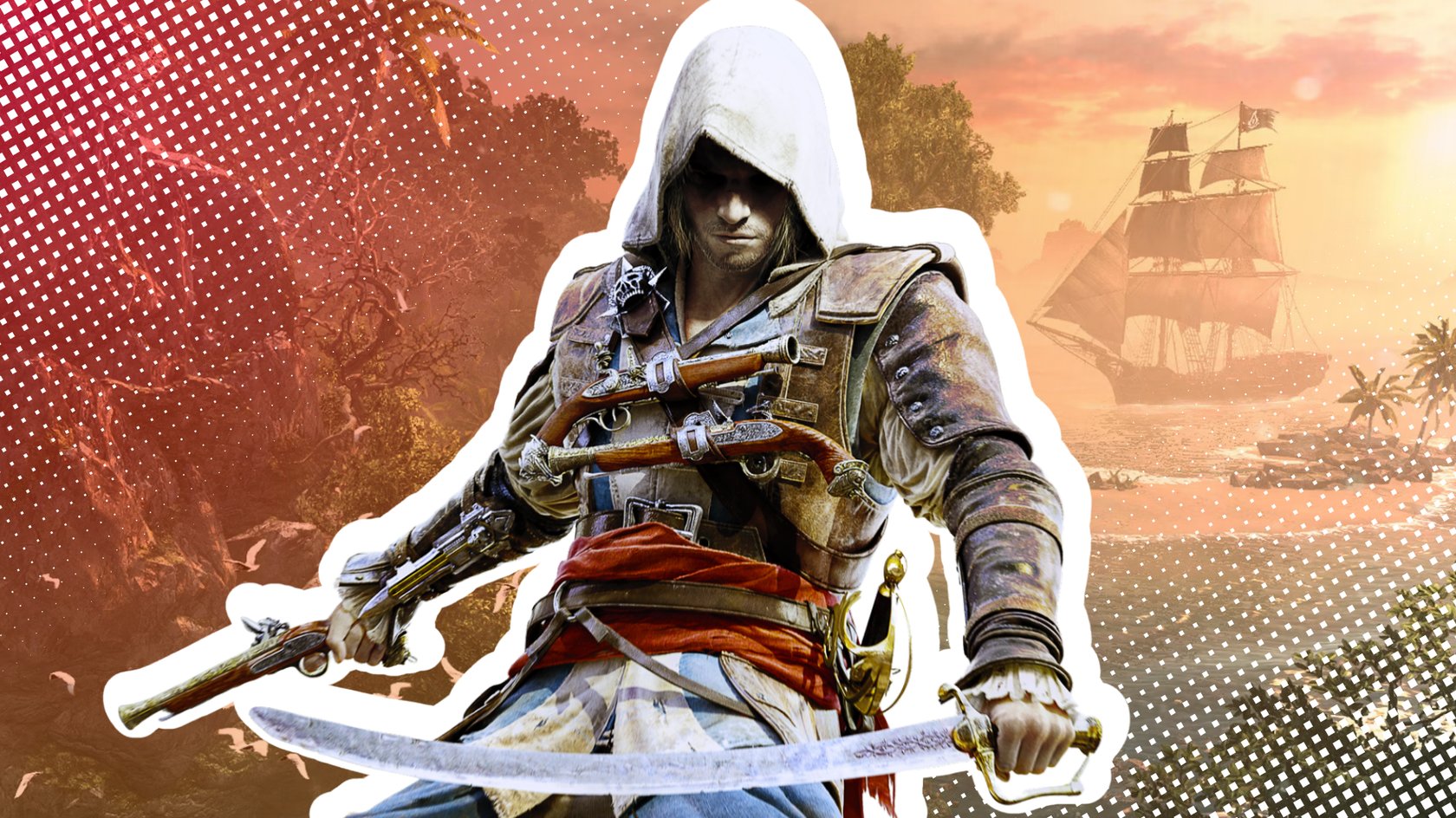 Szene aus Assassins Creed Black Flag. Szene aus Assassins Creed Black Flag.