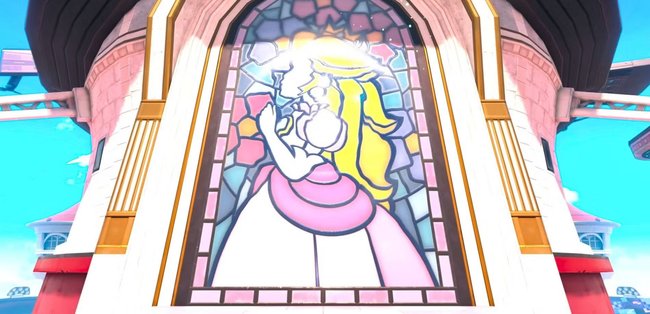 Ihr müsst im Free-Roam-Modus durch das Peach-Fenster springen, damit sich die Map spiegelt. Ihr müsst im Free-Roam-Modus durch das Peach-Fenster springen, damit sich die Map spiegelt.