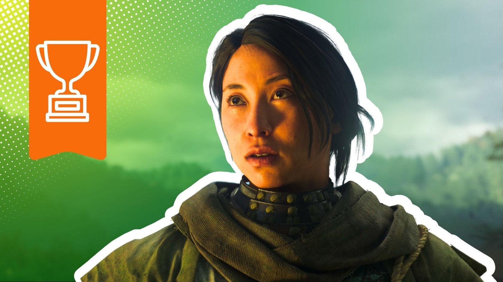 Mit Atsu begebt ihr euch auf Trophäenjagd in Ghost of Yotei. Mit Atsu begebt ihr euch auf Trophäenjagd in Ghost of Yotei.