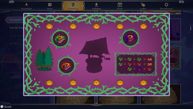 Rätsel aus der roten Truhe beim Halloween-Event in Disney Dreamlight Valley Rätsel aus der roten Truhe beim Halloween-Event in Disney Dreamlight Valley