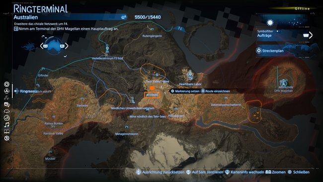 Fundort des Preppers Architekt auf der Karte von Death Stranding 2 Fundort des Preppers Architekt auf der Karte von Death Stranding 2