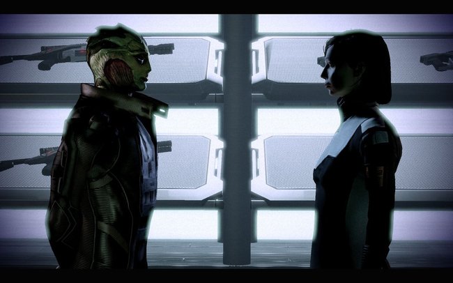 Thane ist einer der neuen Mitstreiter in Mass Effect 2. Thane ist einer der neuen Mitstreiter in Mass Effect 2.