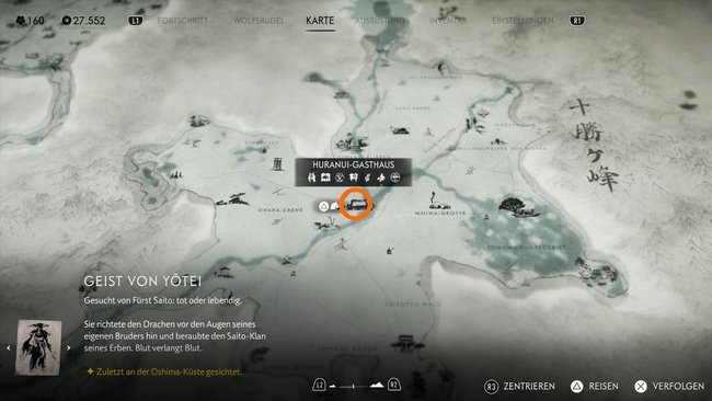 Standort vom Huranui-Bambusstand. Standort vom Huranui-Bambusstand.