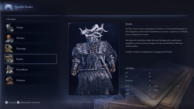 Die Klasse des Räubers in Elden Ring Nightreign und seine Attribute. Die Klasse des Räubers in Elden Ring Nightreign und seine Attribute.