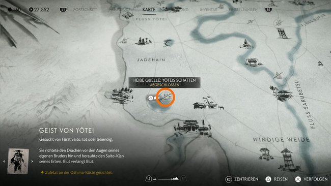 Fundort der heißen Quelle Yoteis Schatten Fundort der heißen Quelle Yoteis Schatten