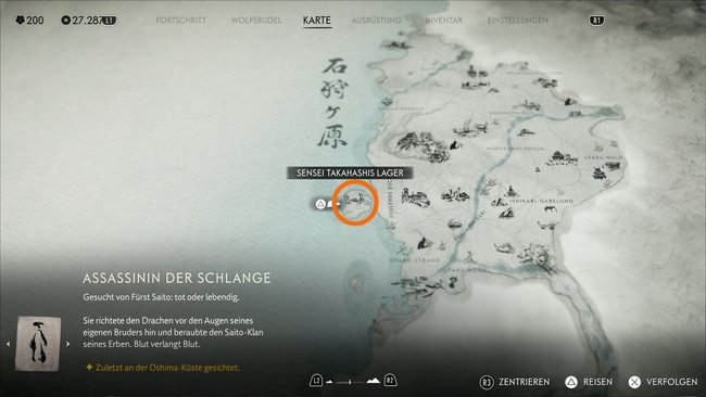 Die Questreihe bei Takahashi beginnt an dieser Stelle auf der Ishikari-Ebene. Die Questreihe bei Takahashi beginnt an dieser Stelle auf der Ishikari-Ebene.