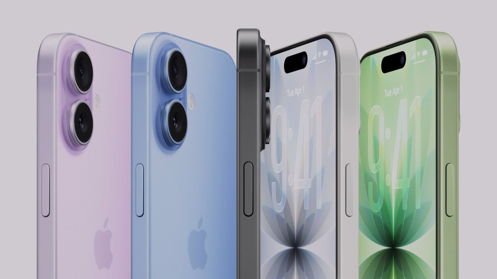 Die Farben des neuen iPhone 17. Die Farben des neuen iPhone 17.