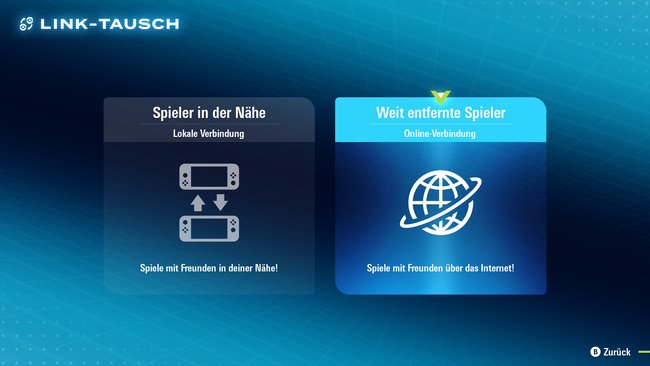 Menü fürs Tauschen in Pokémon-Legenden: Z-A. Menü fürs Tauschen in Pokémon-Legenden: Z-A.